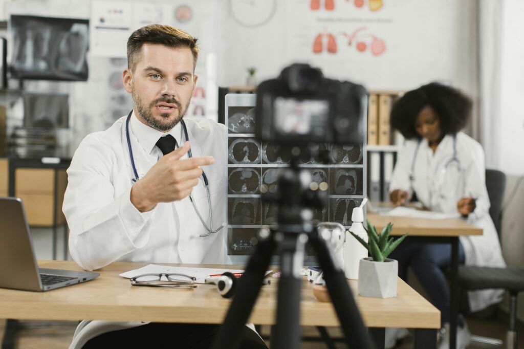 marketing de contenido para médicos, video marketing